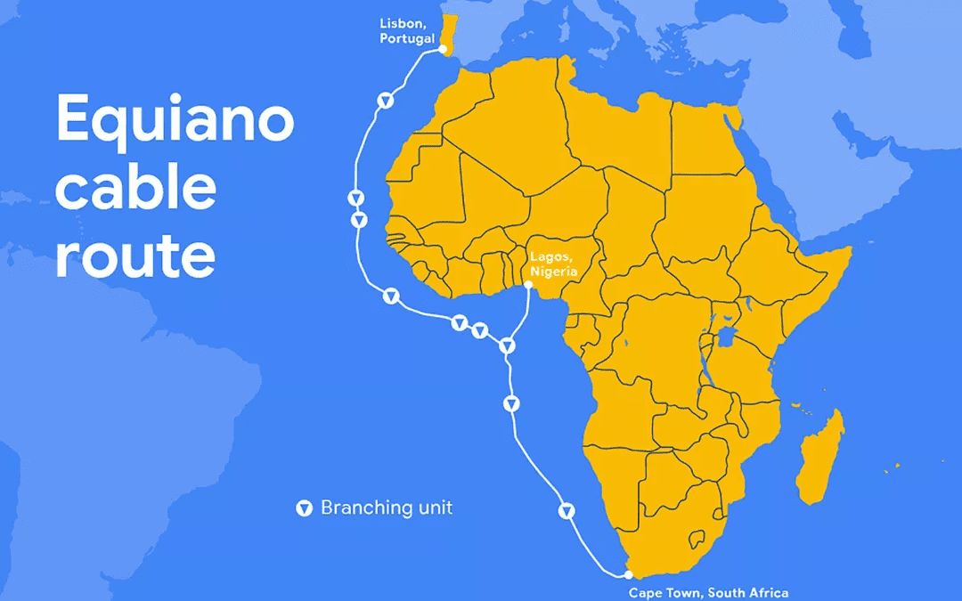 le Togo, premier point de chute du câble Fibre optique Equiano de Google